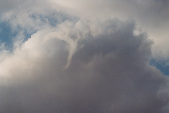 cumulonimbus thunderstorm_base : Rooty Hill, NSW   24 October 2001