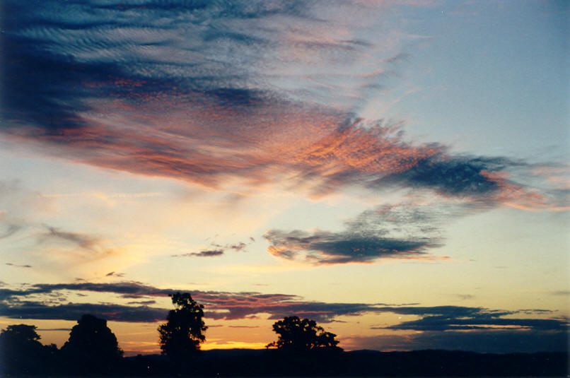 sunset sunset_pictures : McLeans Ridges, NSW   16 May 2002