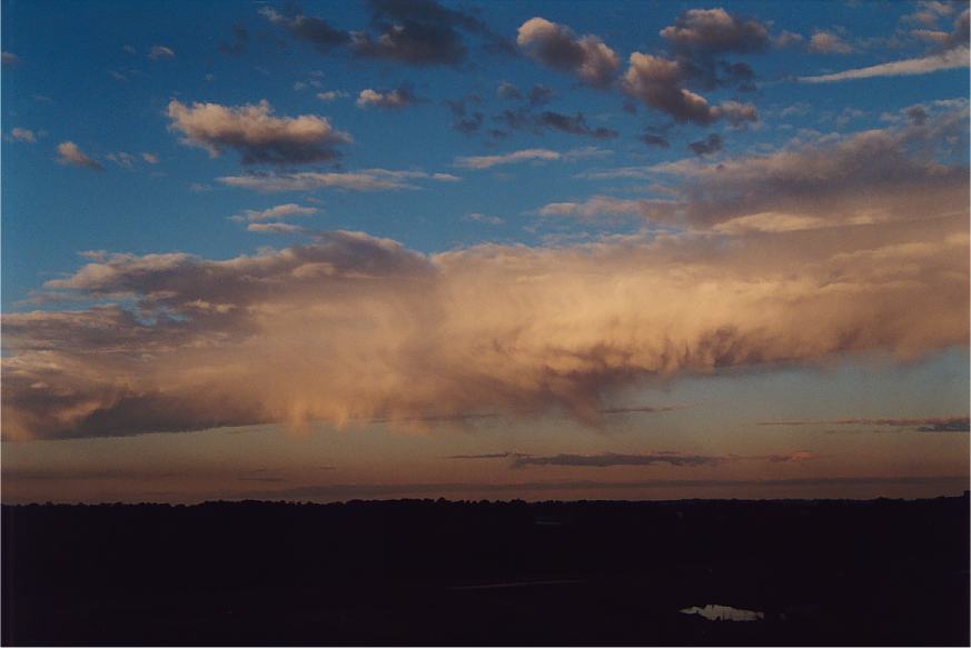 altostratus altostratus_cloud : Schofields, NSW   29 August 2002