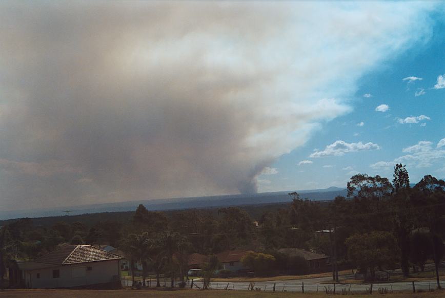 bushfire wild_fire : Riverstone, NSW   5 December 2002