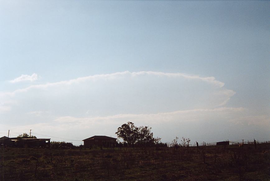 thunderstorm cumulonimbus_incus : Schofields, NSW   21 December 2002
