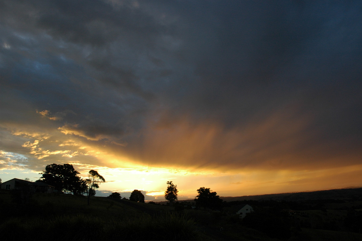 sunset sunset_pictures : McLeans Ridges, NSW   17 August 2004