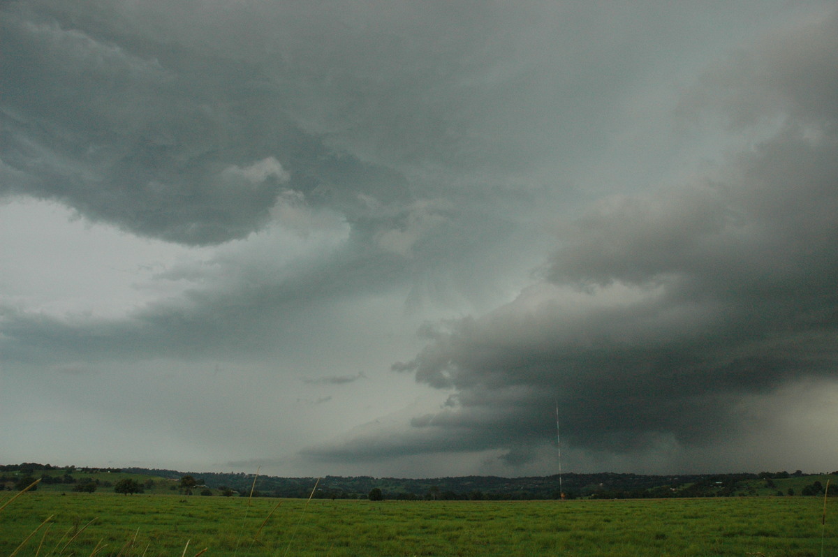 wallcloud thunderstorm_wall_cloud : Eltham, NSW   13 December 2004