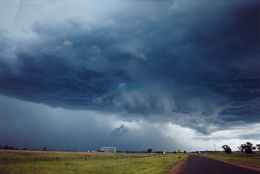 raincascade precipitation_cascade : near Boggabri, NSW   25 December 2004