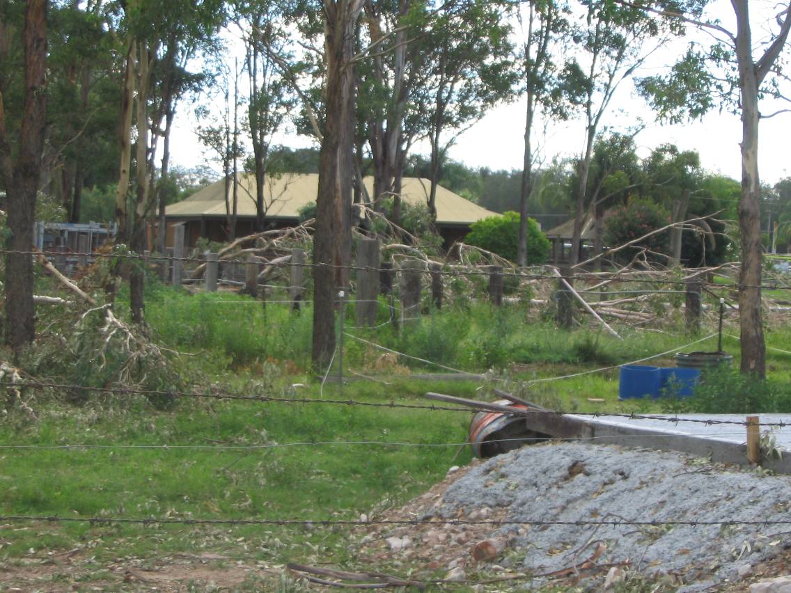 disasters storm_damage : Marsden Park, NSW   5 February 2005