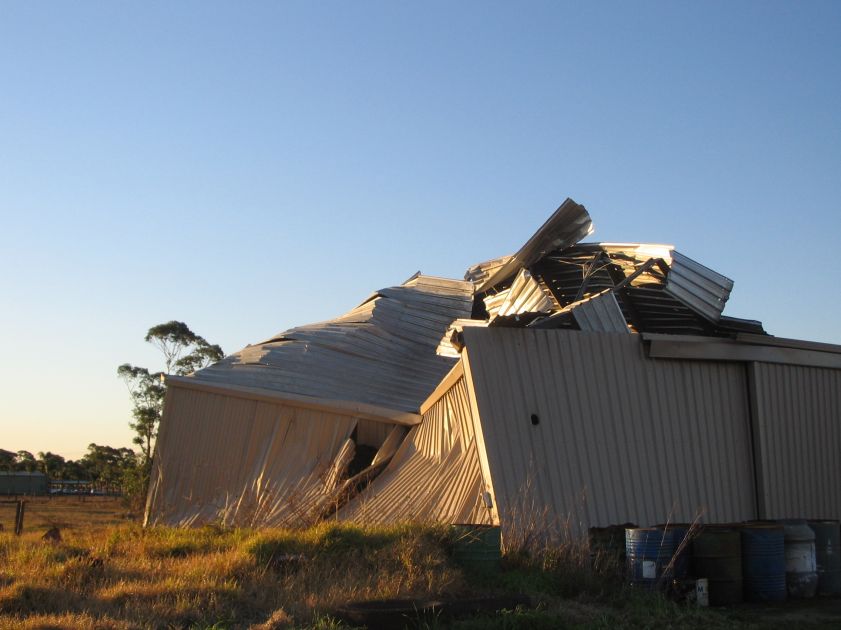 disasters storm_damage : Marsden Park, NSW   6 August 2005