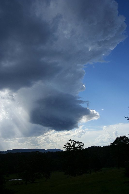 updraft thunderstorm_updrafts : near Nabiac, NSW   17 December 2005