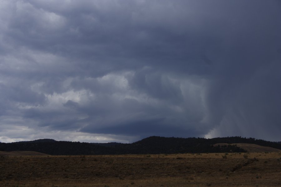 wallcloud thunderstorm_wall_cloud : W of Raton, Colorado, USA   1 June 2006