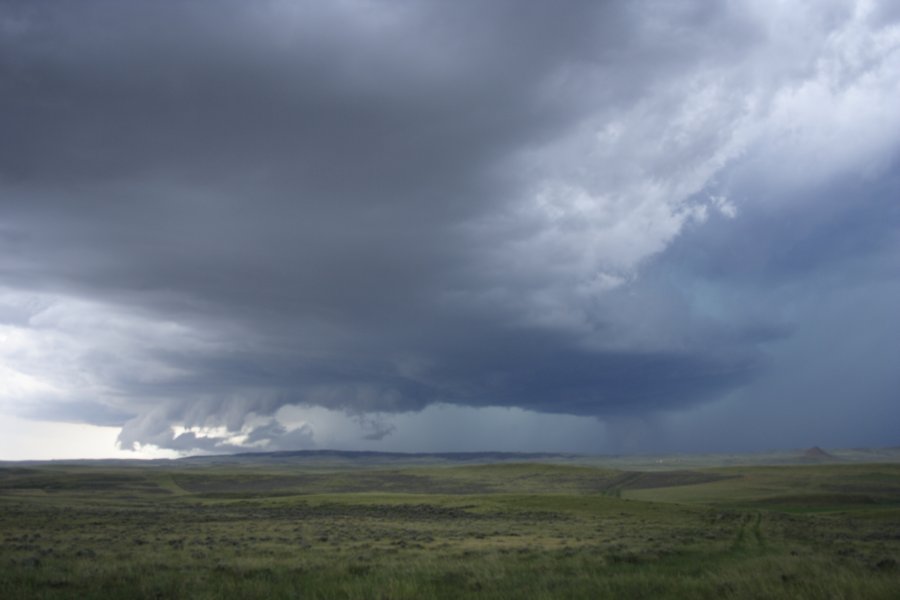 raincascade precipitation_cascade : NW of Newcastle, Wyoming, USA   9 June 2006