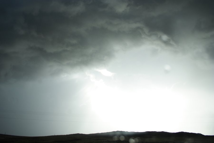 raincascade precipitation_cascade : S of Newcastle, Wyoming, USA   9 June 2006
