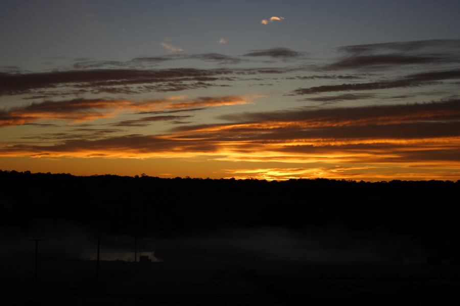 sunrise sunrise_pictures : Schofields, NSW   9 August 2006
