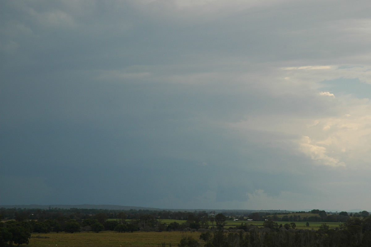 cumulonimbus thunderstorm_base : near Coraki, NSW   14 December 2006