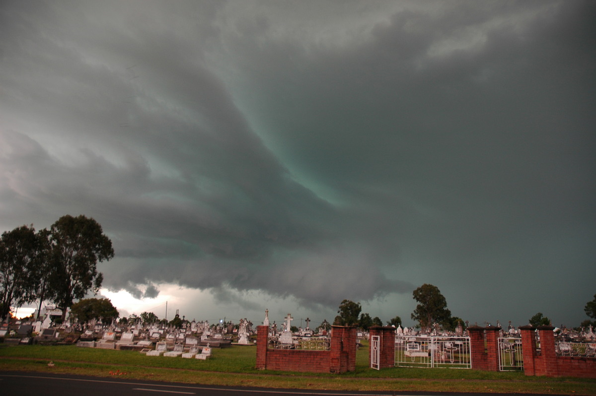wallcloud thunderstorm_wall_cloud : Casino, NSW   15 December 2006