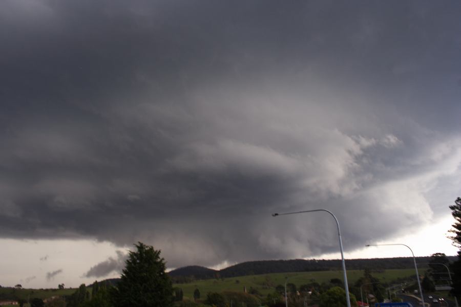 cumulonimbus supercell_thunderstorm : Lithgow, NSW   7 February 2007
