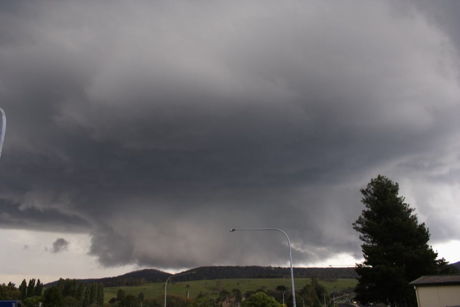 cumulonimbus supercell_thunderstorm : Lithgow, NSW   7 February 2007
