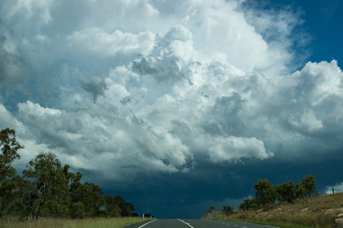 updraft thunderstorm_updrafts : S of Tenterfield, NSW   10 February 2007