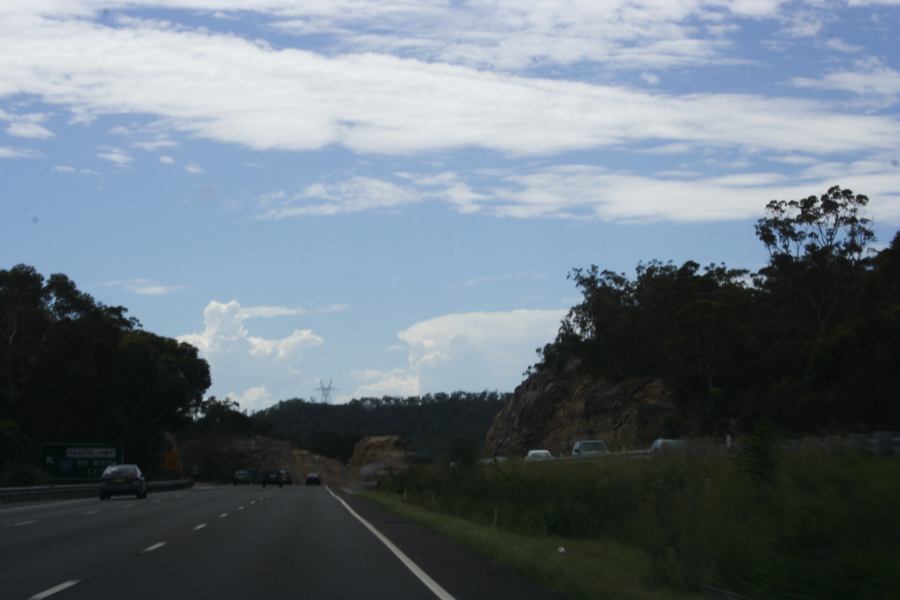 thunderstorm cumulonimbus_incus : Berowra, NSW   4 March 2007
