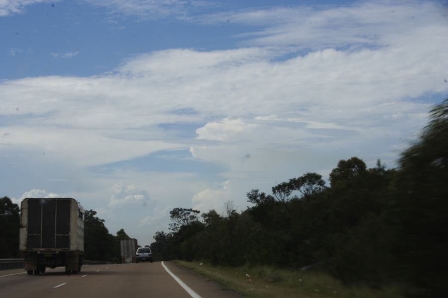 thunderstorm cumulonimbus_incus : near Morisset, NSW   4 March 2007