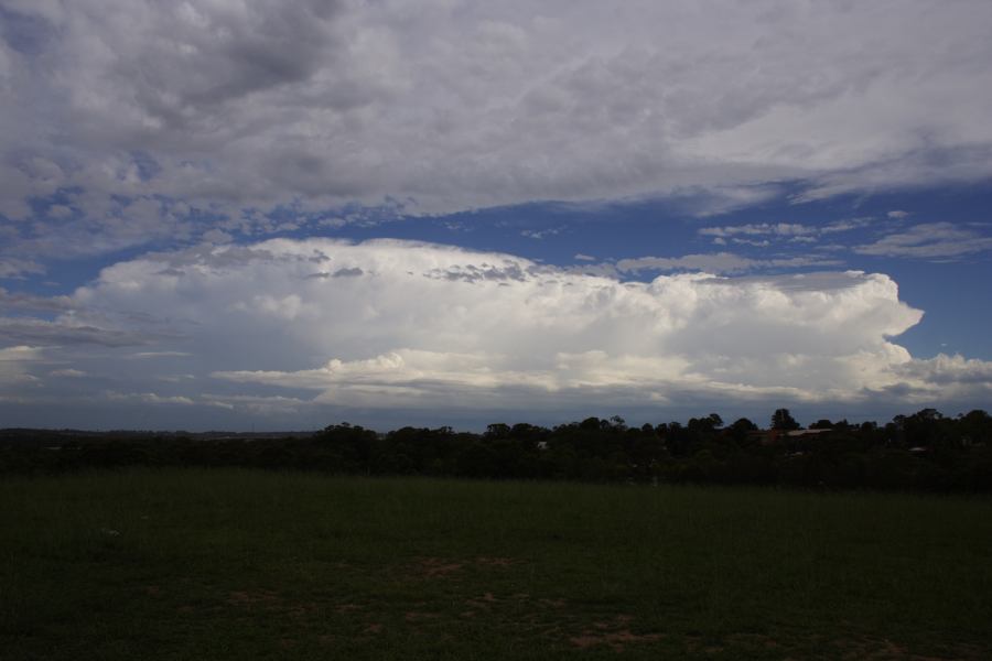 thunderstorm cumulonimbus_incus : Rooty Hill, NSW   8 March 2007