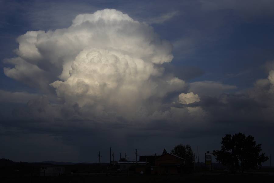 updraft thunderstorm_updrafts : near Sundance, Wyoming, USA   18 May 2007