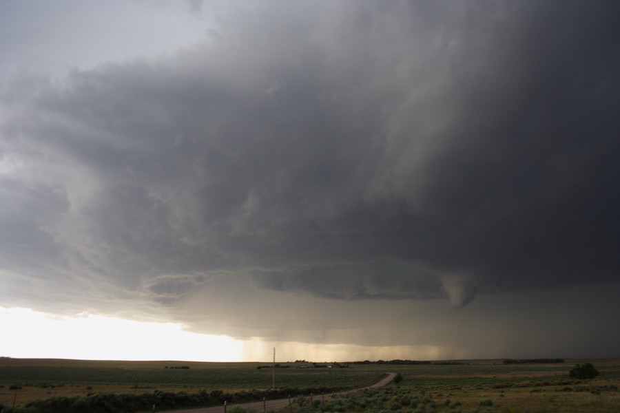 tornadoes funnel_tornado_waterspout : ESE of Campo, Colorado, USA   31 May 2007