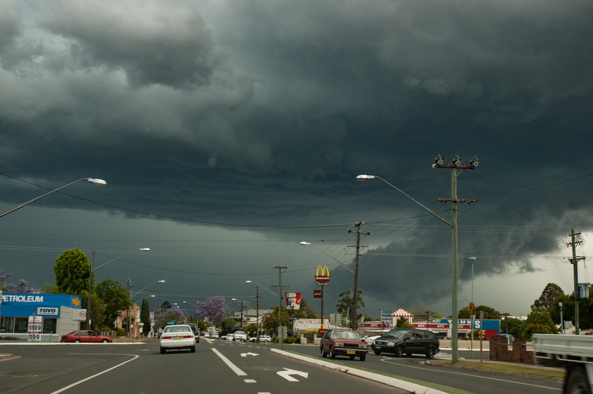 cumulonimbus supercell_thunderstorm : Casino, NSW   26 October 2007