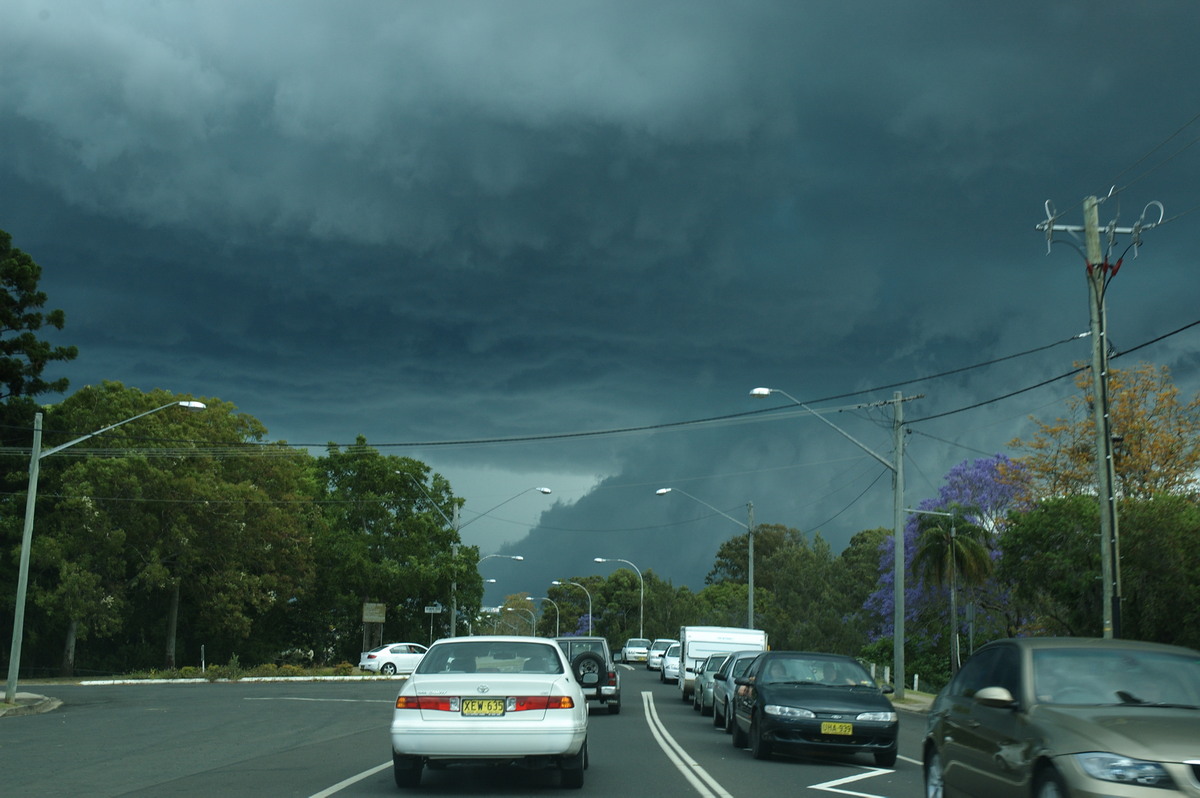 cumulonimbus supercell_thunderstorm : Casino, NSW   26 October 2007