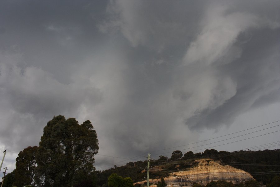 cumulonimbus thunderstorm_base : Lithgow, NSW   19 November 2007