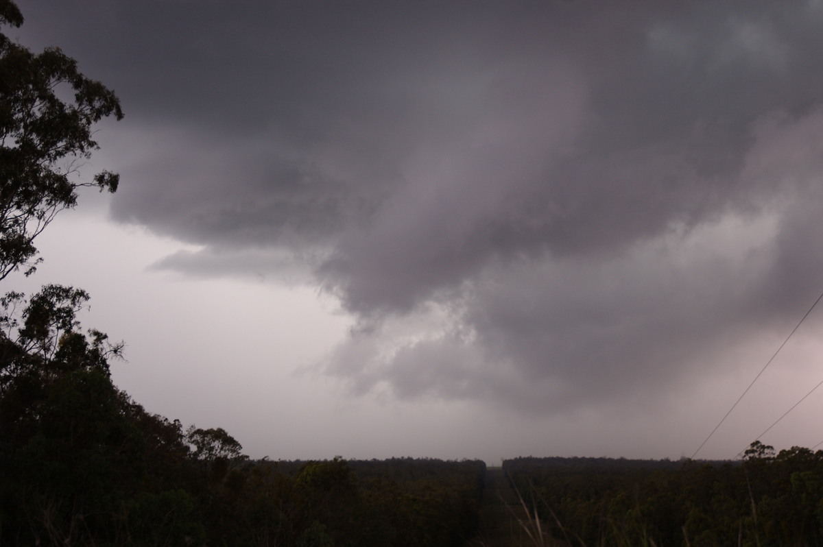 cumulonimbus thunderstorm_base : Rappville, NSW   4 December 2007