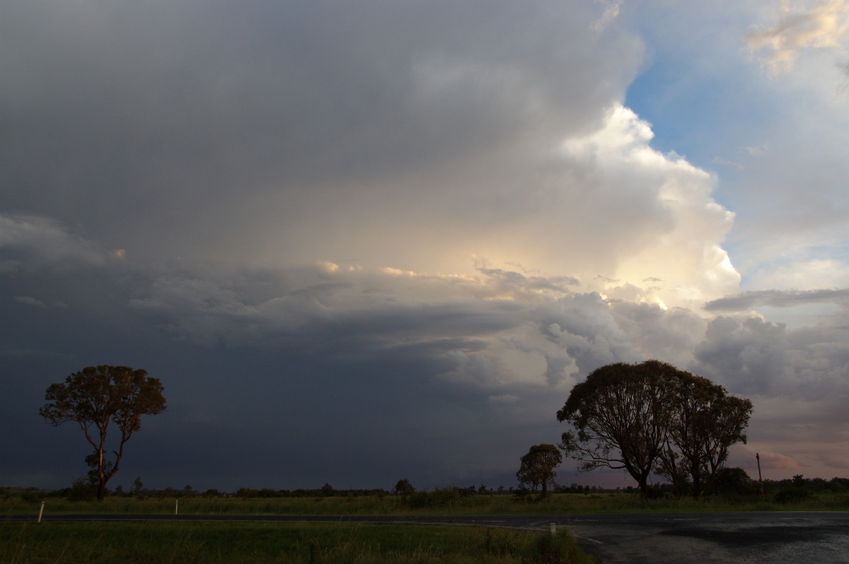 thunderstorm cumulonimbus_incus : Clovass, NSW   10 December 2008